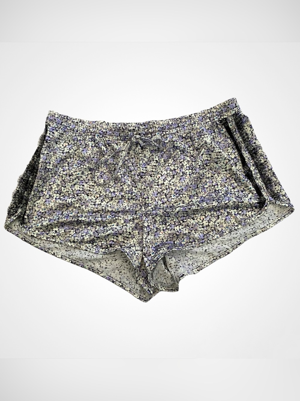 Jason Wu Lavender Floral Runner Pajama Shorts, NWT